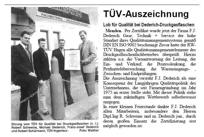 Firmengeschichte 1995